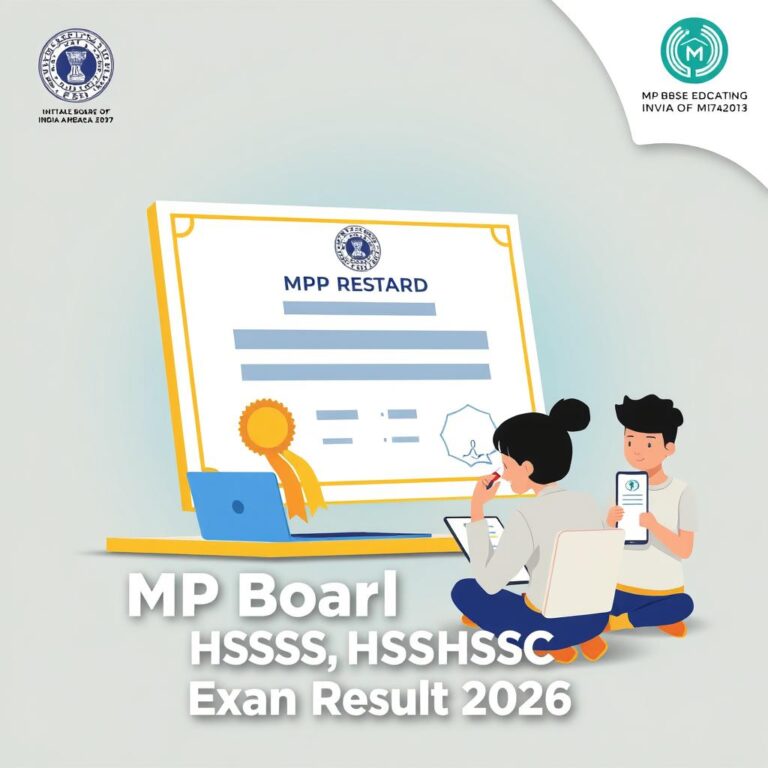 MP Board HS/HSSC Second Exam Result 2026 Declared — Check…