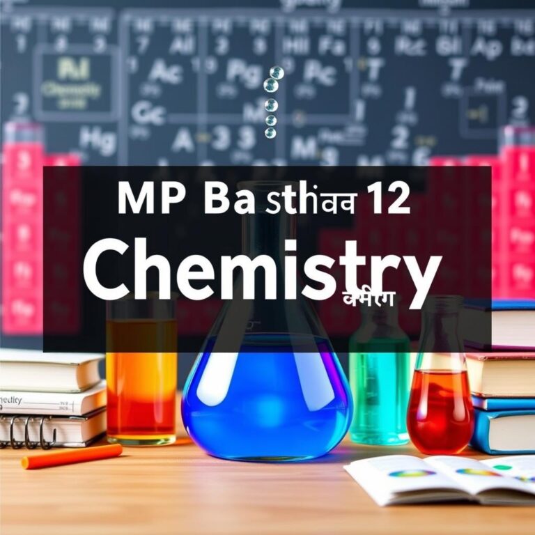 MP Board Class 12 Chemistry 2027: Complete Study Strategy…