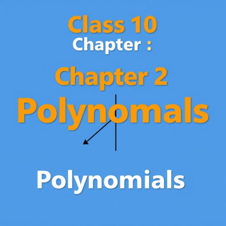 MP Board 10th Maths: Polynomials (बहुपद) Ch 2 — Notes & PYQs