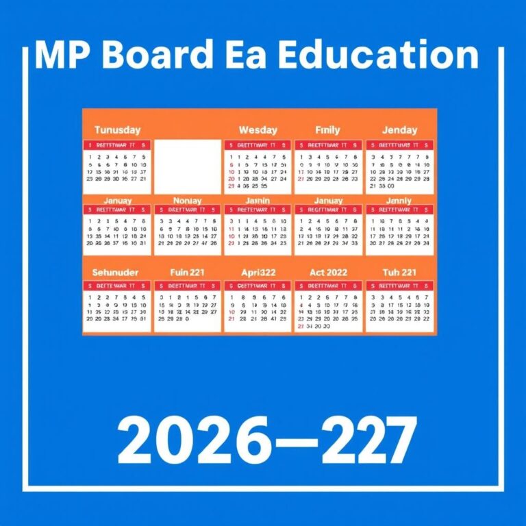 MP Board: सत्र 2026-2027 के लिए प्रवेश एवं परीक्षा मार्गदर